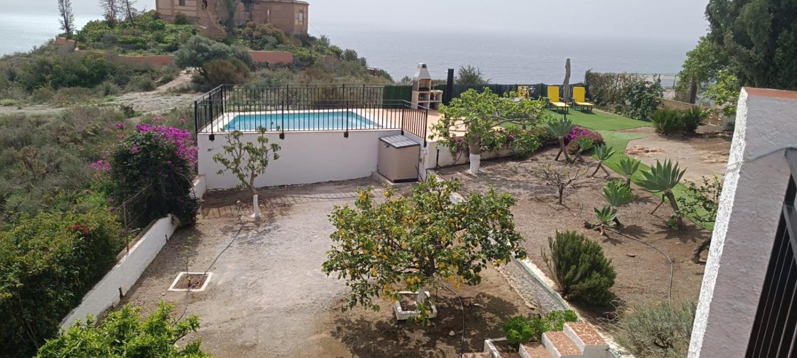 La Torrecica, Con Caracter Andaluz Y Magnificas Vistas Al Mar Y Sierra Nevada Villa Salobreña Exterior foto